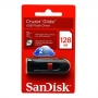 Флешка на 128 ГБ USB Sandisk Cruzer Glide (выдвижная)